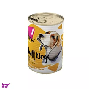 کنسرو غذای سگ نژاد متوسط فیفورا با طعم مرغ وزن 400 گرم