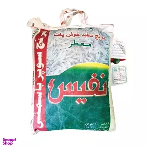 برنج پاکستانی نفیس وزن 10 کیلوگرم
