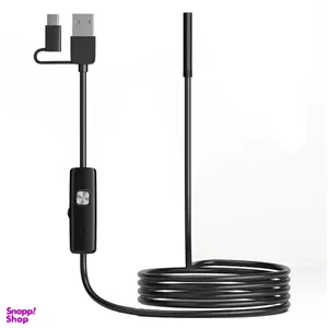 دوربین آندوسکوپی مدل ضد آب چراغ دار با سیم سخت منعطف