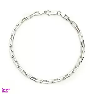 دستبند نقره مردانه گیرا مدل دیپلمات G0103 