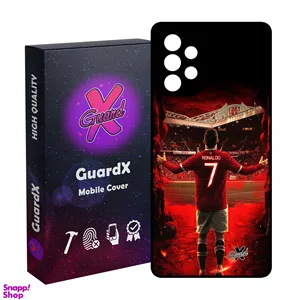 کاور گارد ایکس طرح Ronaldo مدل Glass10397 مناسب برای گوشی موبایل سامسونگ Galaxy A52/A52S