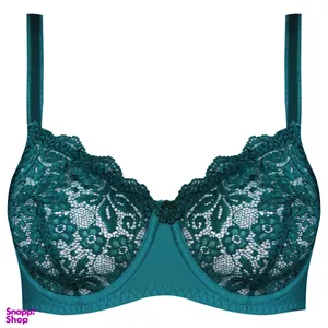 سوتین زنانه پانیذ مدل فنردار کد 66370-new رنگ کله غازی