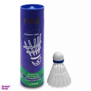 توپ بدمینتون پلاستیکی فاکس مدل Target 980 بسته 6 عددی