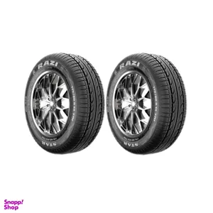 لاستیک خودرو رازی مدل RG400 سایز 175/60/13 - 2 حلقه