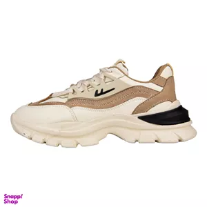 کتانی زنانه واریور کد 2285 رنگ کرم