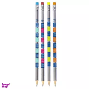 مداد یالونگ مدل جدول ضرب کد bh6 بسته ۴ عددی