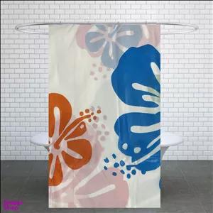 پرده حمام کد PH263 سایز 180×180 سانتی متر