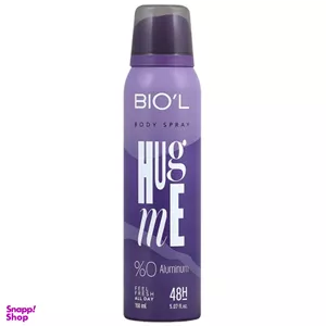 اسپری خوشبو کننده بدن مردانه بیول مدل Hug me حجم 150 میلی لیتر