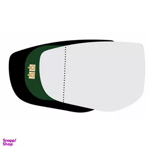 شیشه آینه جانبی چپ خودرو کالانیکس مدل SHIS-PLUSL-10938 مناسب دناپلاس به همراه قاب و چسب گرمکن دار