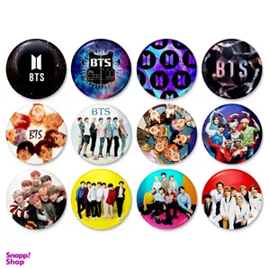 پیکسل مدل BTS کد 04 مجموعه 12 عددی