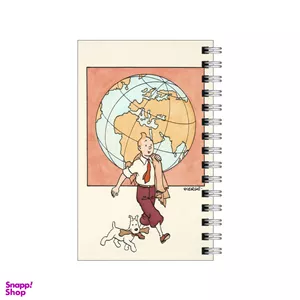 دفترچه یادداشت 60 برگ مدل To Do List طرح تن تن و میلو کد 8027857