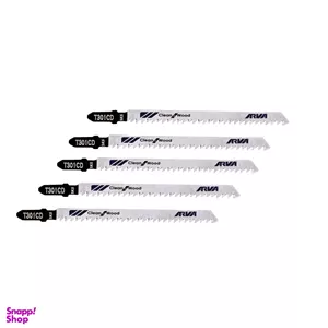 تیغ اره عمود بر چوب آروا مدل T301DL کد 7212 بسته 5 عددی