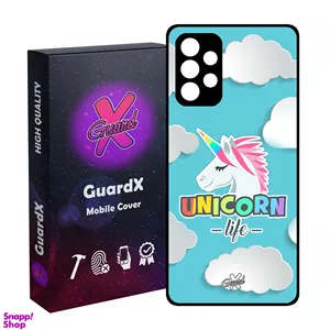 کاور گارد ایکس طرح Unicorn مدل Glass10060 مناسب برای گوشی موبایل سامسونگ Galaxy A52/A52S