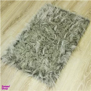 پادری خز پرز بلند شاران هوم مدل 3 لایه اسفنج دار سایز 45×70 سانتی متر