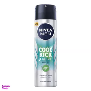 اسپری ضد تعریق مردانه نیوآ مدل Cool Kick Fresh 48h حجم 150 میلی لیتر