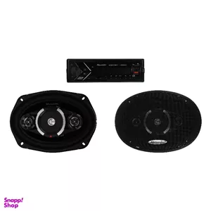 دستگاه پخش خودرو مکسیدر کد MX-DL3188U2_LS8862BT به همراه اسپیکر
