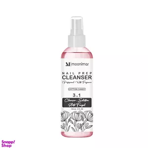 کلینزر کاشت ناخن مونیمار مدل سه کاره Cotton Candy حجم 150 میلی لیتر
