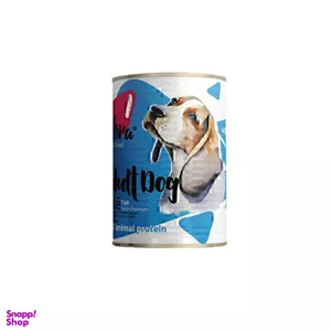 کنسرو غذای سگ نژاد متوسط فیفورا با طعم ماهی وزن 400 گرم