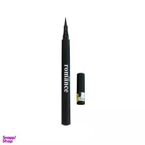 خط چشم ماژیکی دیپ رومنس مدل Waterproof رنگ مشکی مات