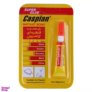 چسب قطره‌ ای کاسپین مدل Super Glue حجم 3 گرم
