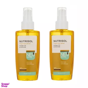 سرم مو آرگان نئودرم مدل نوتریسل حجم 100 میلی‌لیتر مجموعه 2 عددی