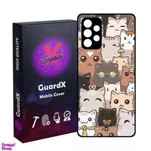 کاور گارد ایکس طرح Cat مدل Glass10674 مناسب برای گوشی موبایل سامسونگ Galaxy A52/A52S