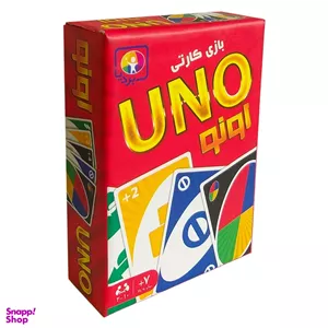 بازی کارتی اونو بردیا کد 10060 بسته 108 کارتی
