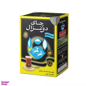 چای شکسته دو غزال مدل عطری وزن 250 گرم