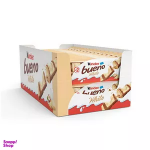 شکلات بوینو وایت کیندر بسته 30 عددی