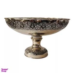 میوه خوری مسی مدل قلم زنی کروم شده کد ZH320.9 