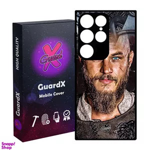 کاور گارد ایکس طرح Vikings مدل Glass10240 مناسب برای گوشی موبایل سامسونگ Galaxy S24 Ultra