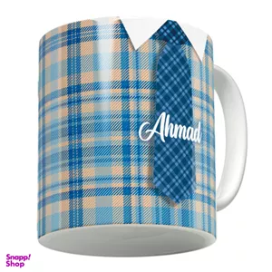 ماگ لاژید مدل اسم احمد کد TIE