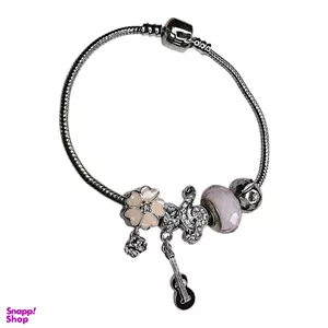 دستبند زنانه آویز دار مدل گیتار کد pan023
