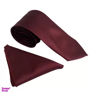 ست کراوات و دستمال جیب مردانه آیکُت مدل 11