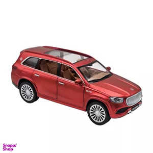 ماکت ماشین ناب سل مدل بنز میباخ فلزی دودزا MAYBACH GLS600 به همراه جاسوییچی