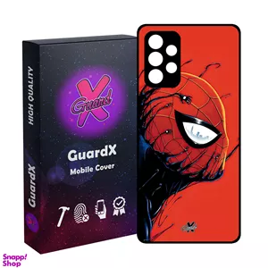 کاور گارد ایکس طرح مرد عنکبوتی مدل Glass10566 مناسب برای گوشی موبایل سامسونگ Galaxy A52/A52S