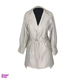 کت چرم زنانه کد 300 رنگ شیری
