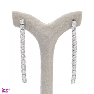 گوشواره زنانه طرح سواروسکی مدل تنیسی کد pa45