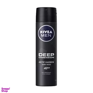 اسپری ضد تعریق مردانه نیوآ مدل Deep Dimension Dark Wood حجم 150 میلی لیتر