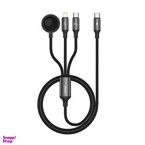 کابل تبدیل USB-C به Lightning / USB-C / Wireless هیسکا مدل LX-31 طول 1.2 متر