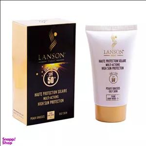 فلویید ضد آفتاب و ضد چروک لانسون مدل Multi action شماره 1 حجم 40 میلی‌ لیتر