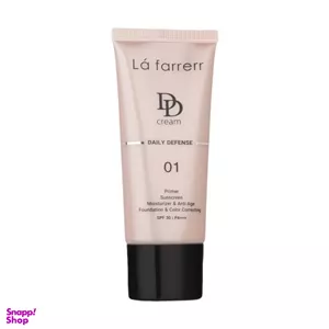 دی دی کرم رنگی لافارر مدل 01 Rose Beige حجم 33 میلی لیتر 
