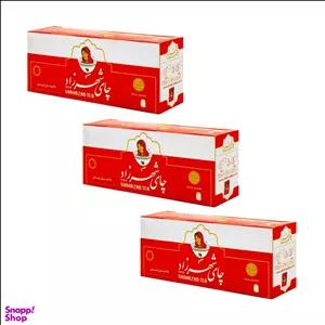 چای کیسه ای شهرزاد بسته ۳ عددی