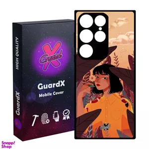 کاور گارد ایکس طرح Girl مدل Glass10327 مناسب برای گوشی موبایل سامسونگ Galaxy S24 Ultra