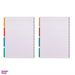 کاغذ کلاسور ۱۰۰ برگ کد 115 بسته 2 عددی