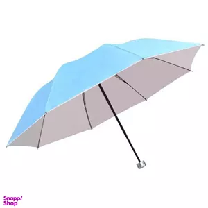 چتر تاشو دو‌لایه مدل ضد‌ باد به همراه کیف