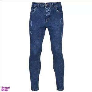 شلوار مردانه طرح تامی هیلفیگر مدل 271000914 رنگ سرمه ای