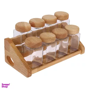 جای ادویه لونا مدل آترینا مجموعه 8 عددی