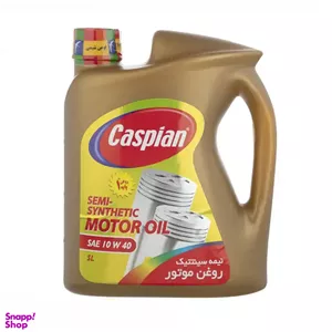 روغن موتور خودرو کاسپین مدل Semi Synthetic حجم 4 لیتر