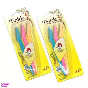 تیغ اصلاح ابرو تینکل مدل Shaper چند رنگ بسته 2 عددی